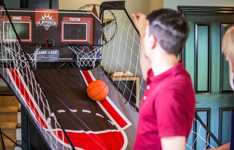 goaliath arch rivals double shootout arcade basketball game review
