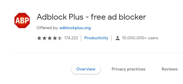 Ad-block plus